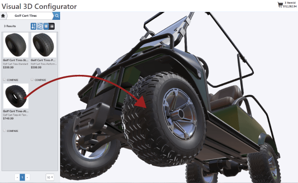 3D Configurator Off-road Vehicles