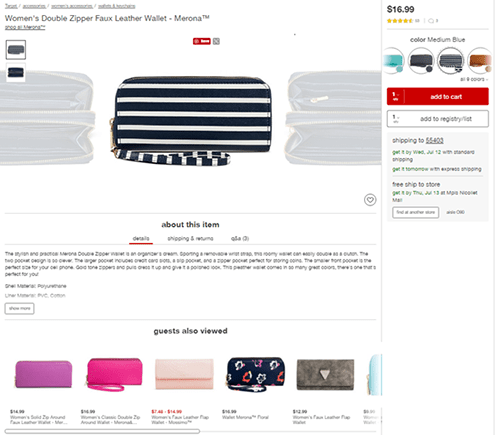 Target's Product Configurator