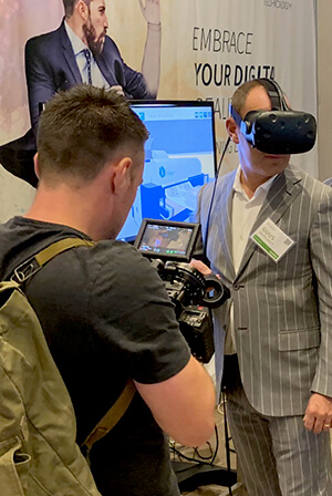 Virtual Reality at Apparel Conference