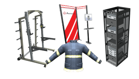 3D Product Configurator for apparel, racks and enclosures, mailboxes