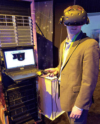 Virtual Reality Vapor Chamber at CES 2018